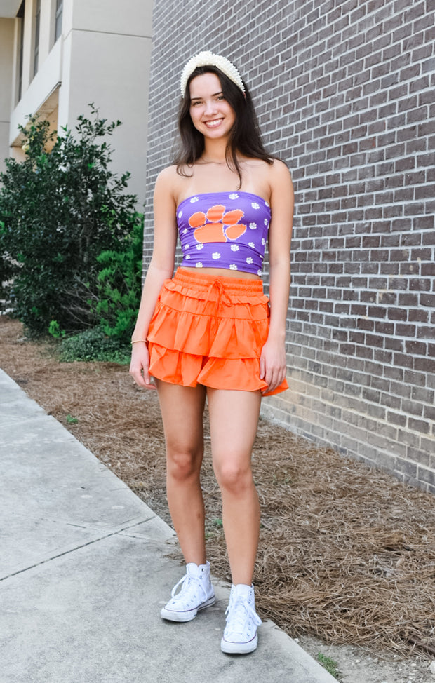 The Clemson Logo Tube Top