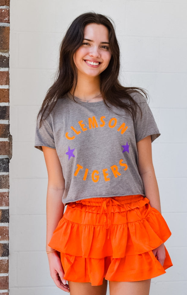 The Clemson Winner's Circle Crop Tee