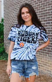 The Auburn "Psychedelic" Tie-Dye Tee