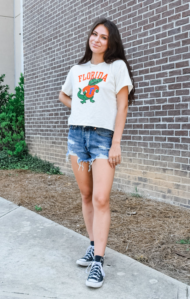 The Erin Vintage Albert Cropped Tee