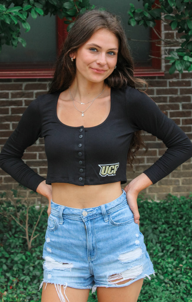 The UCF Lily Crop Cardi