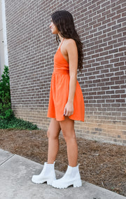 The Game Day Halter Mini (Orange)