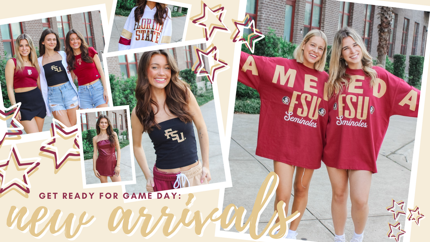 knee length dresses for ladies Florida State Mock Neck Pullover | Gameday Couture main image 0