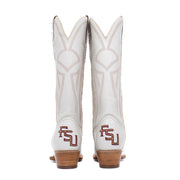 The FSU "Carrie" Western Boot (Ivory)