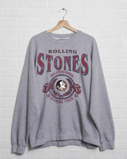 The College Seal Thrifted Sweatshirt (FSU x Rolling Stones)