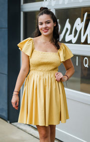 The Game Day Flutter Sleeve Mini (Gold)