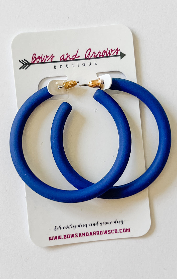 The Game Day Color Coated Hoops (Blue)