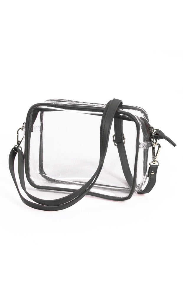 The Bridget Clear Purse (Black)