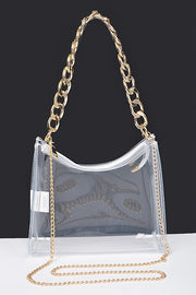 The Big Chain Clear Bag