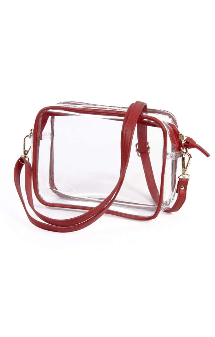 The Bridget Clear Purse (Garnet)