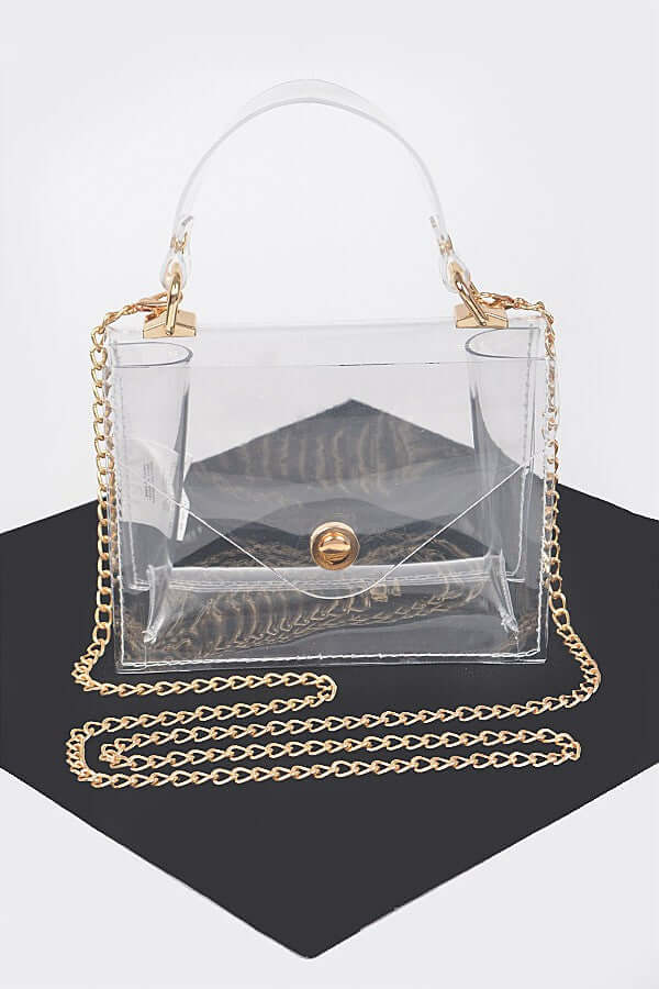 The Clear Top Handle Purse