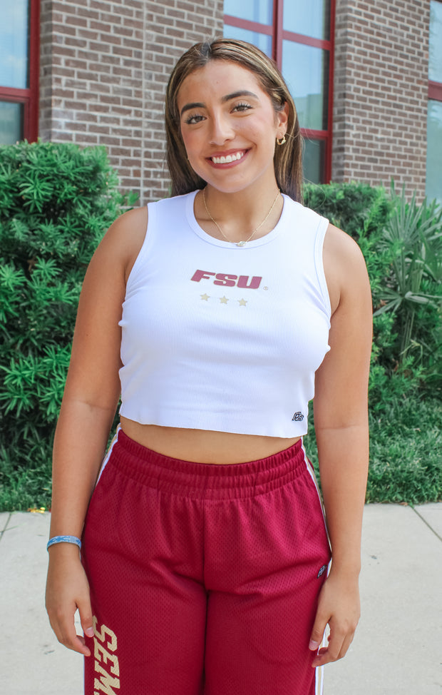 The FSU Cut-Off Tank (White)