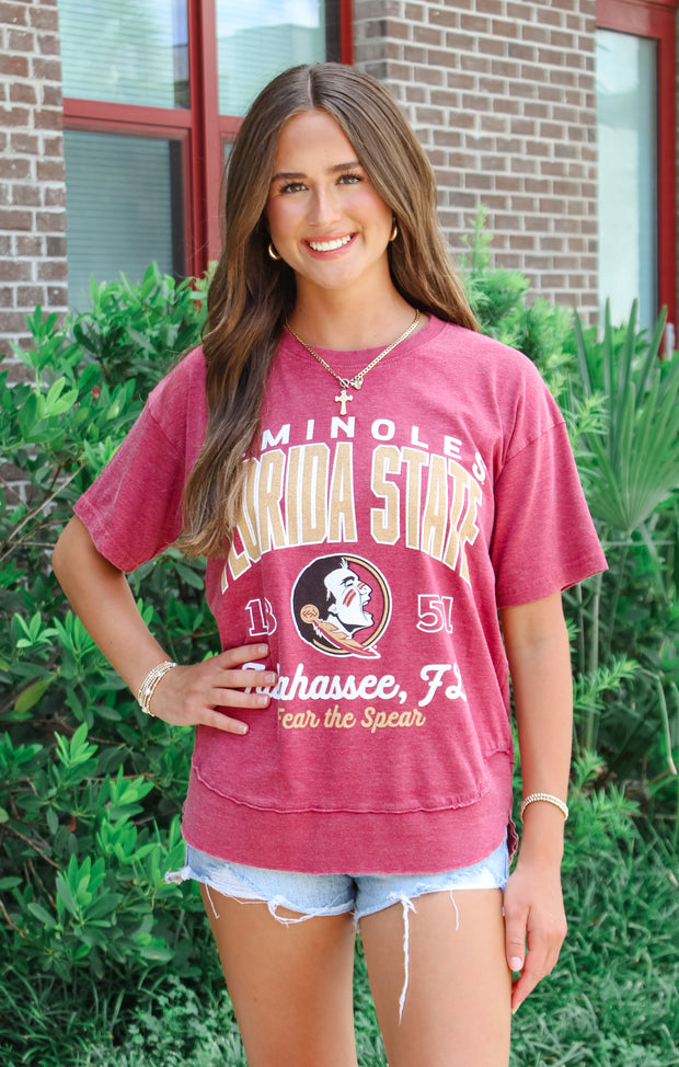 The Florida State "Corvalis" Vintage Wash Tee