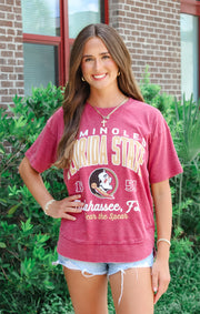 The Florida State "Corvalis" Vintage Wash Tee