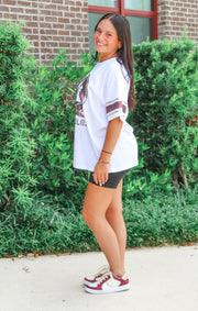 The Seminoles Sequin Grand Jersey Tee