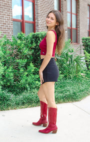 The FSU Halftime Top (Garnet)