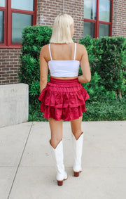 The Florida State Script Convertible Bralette (White)