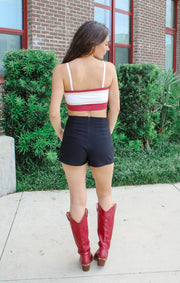 The Garnet and Gold Convertible Bralette