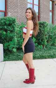 The Garnet and Gold Convertible Bralette