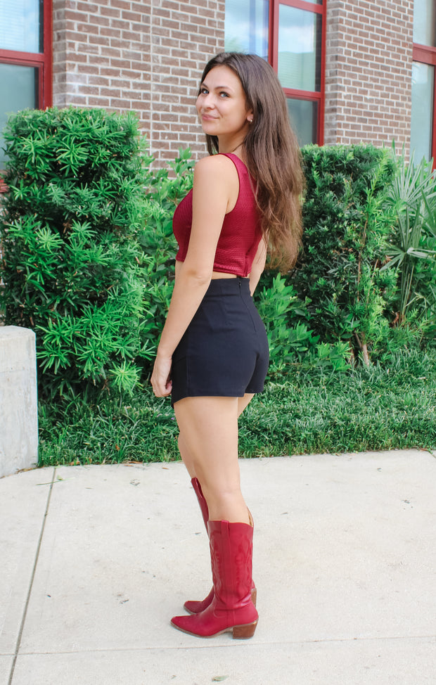 The FSU Jersey Corset Top