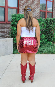 The Florida State Sequin Mini Skirt