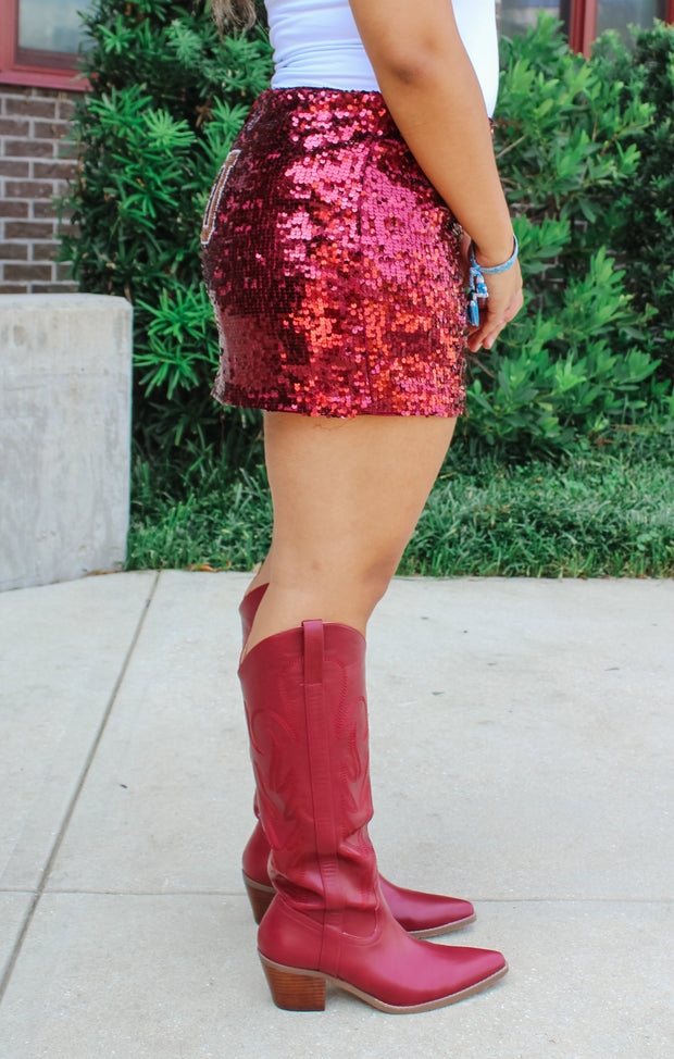The Florida State Sequin Mini Skirt