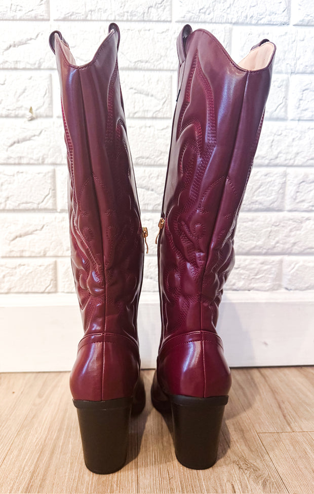 The Cincinnati Boot (Garnet)