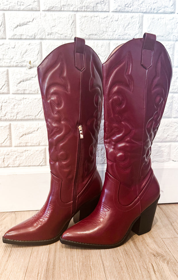 The Cincinnati Boot (Garnet)
