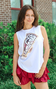 The Seminoles Sequin Muscle Tank