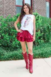 The Seminoles Sequin Muscle Tank