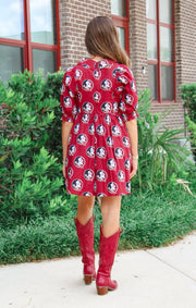 The Seminoles Poplin Dress