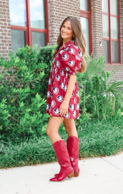 The Seminoles Poplin Dress