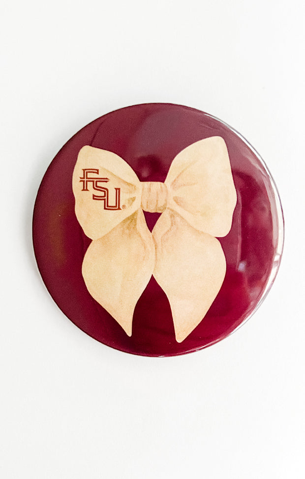 The "Gold Bow" Game Day Pin