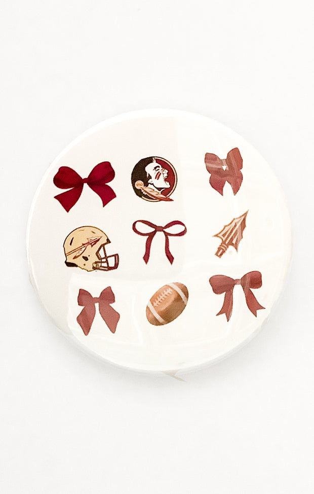 The "FSU Icons" Game Day Pin