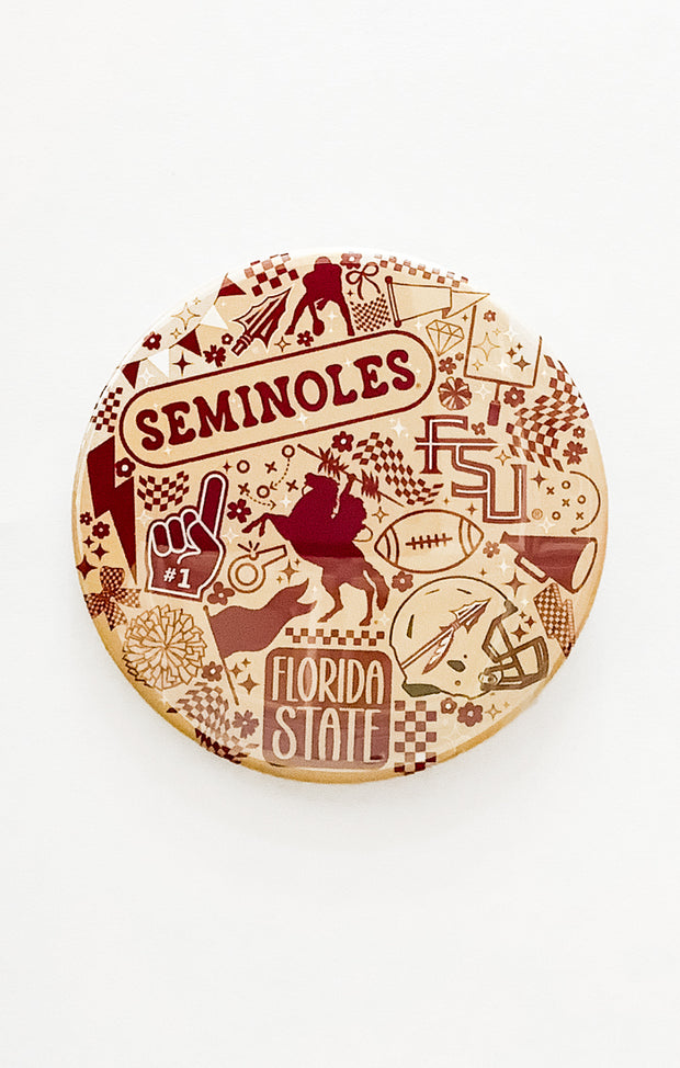 The "Noles Sketch" Game Day Pin