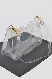 The Mini Chain Clear Shoulder Bag