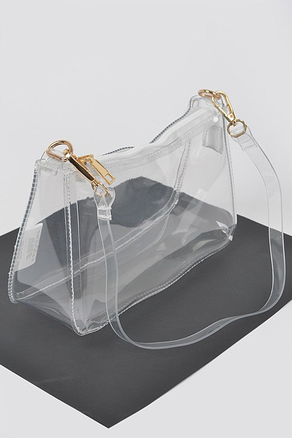 The Mini Chain Clear Shoulder Bag