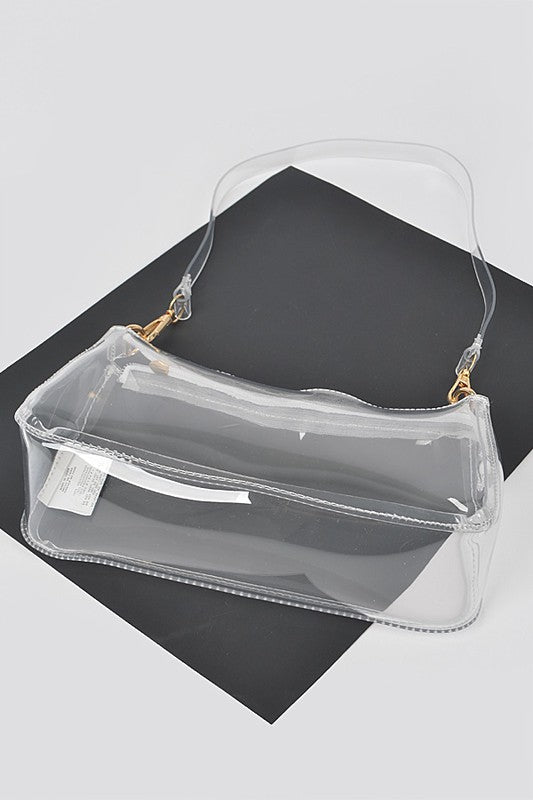 The Mini Chain Clear Shoulder Bag