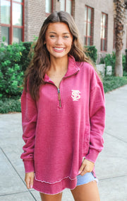 The Florida State "Northfork Sojourn" Mock Neck Vintage Fleece