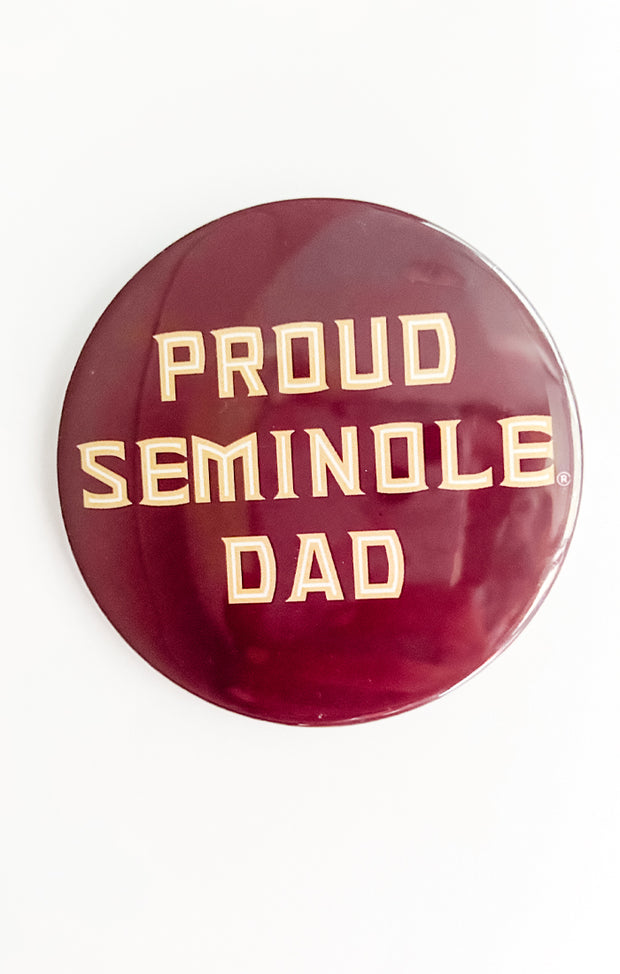 The "Proud Dad" Game Day Pin