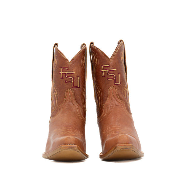 The FSU "Sarah" Shorty Western Boot (Tan)