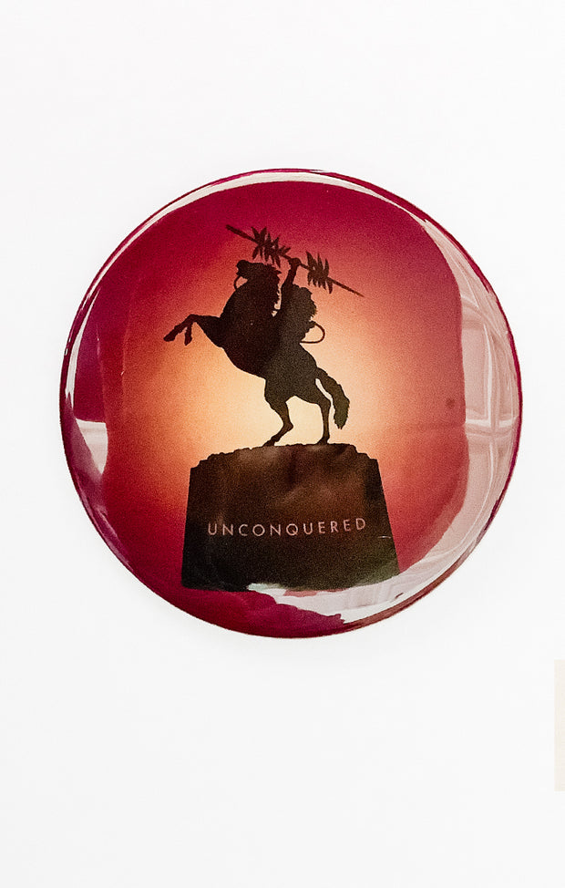 The "Unconquered Ombre" Game Day Pin