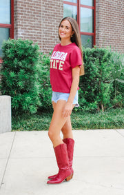 The Florida State Boxy Chenille Shirt