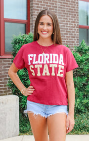 The Florida State Boxy Chenille Shirt