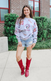 The FSU "Always on Repeat" Crewneck