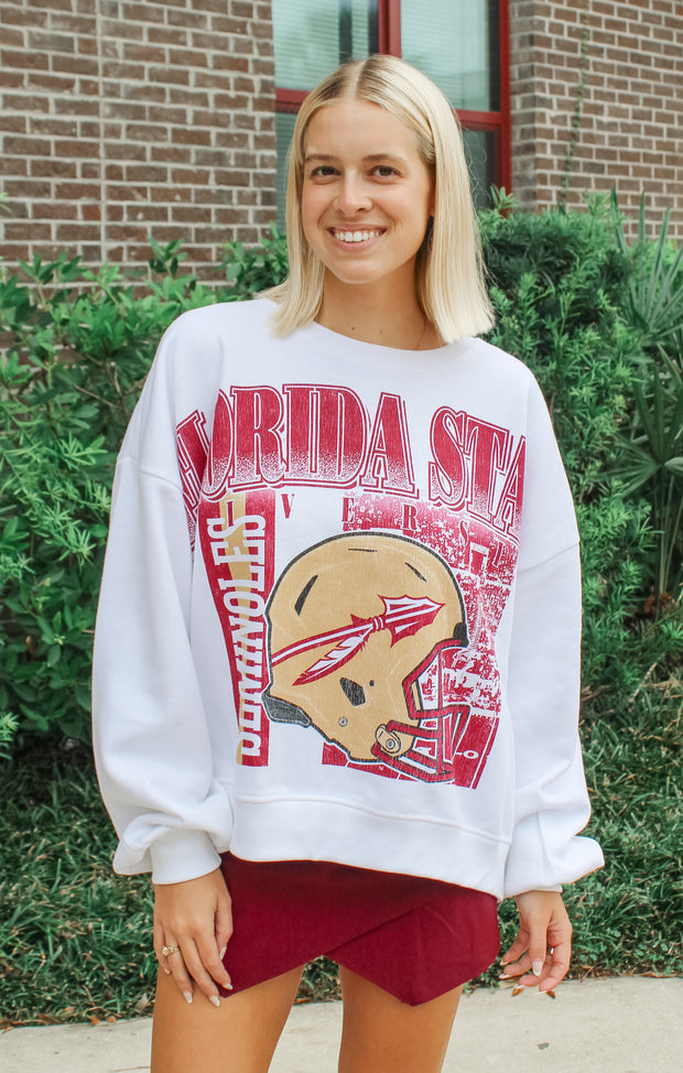 The Florida State "Zone" Oversized Crewneck