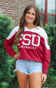 The FSU "Victory" Long Sleeve Jersey Tee