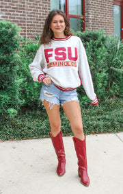 The FSU "Endzone" Oversized Fleece
