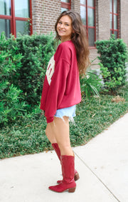 The Florida State "Arch Sweeper" Oversized Crewneck