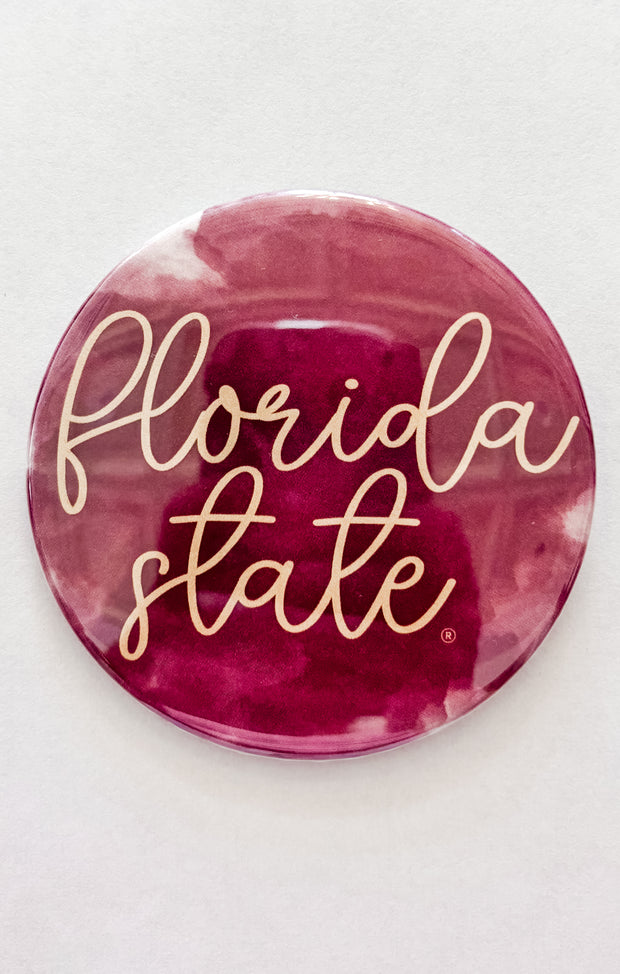 The "Florida State" Watercolor Game Day Pin